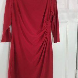 Ralph Lauren red dress